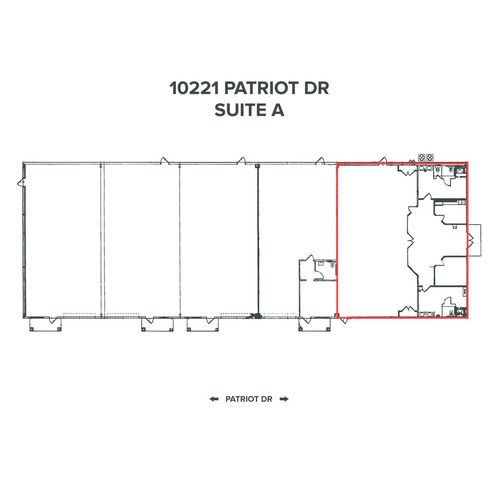 Climate Controlled Office Warehouse near I-12: 10221 Patriot Dr, Baton Rouge, LA 70816